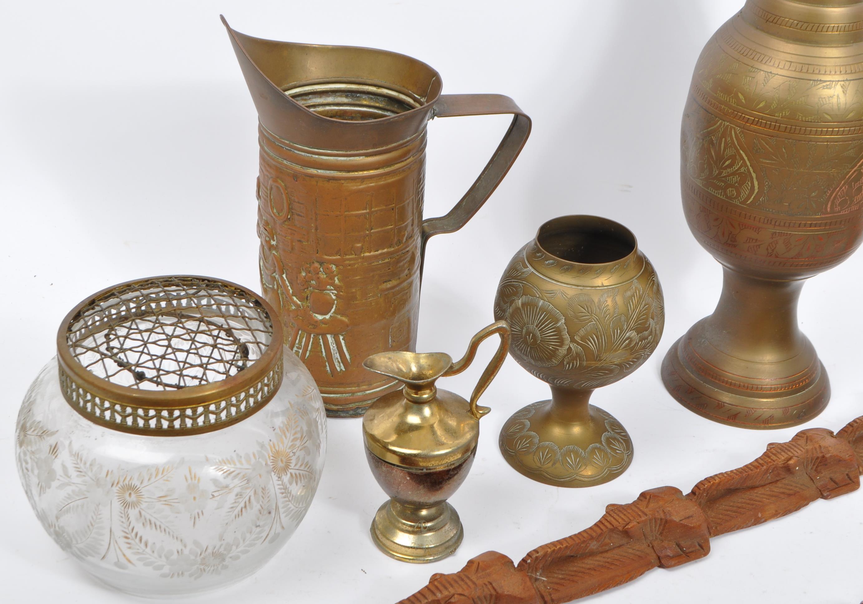 COLLECTION OF LATE 20TH CENTURY BRASS / COPPER WARE - Image 3 of 5