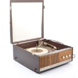 A VINTAGE BSR CAPRI RECORD PLAYER BY DECCA