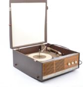 A VINTAGE BSR CAPRI RECORD PLAYER BY DECCA