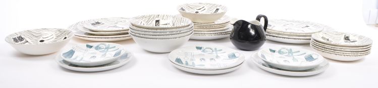 COLLECTION OF RIDGWAY POTTERIES & BARKER BROS PLATES