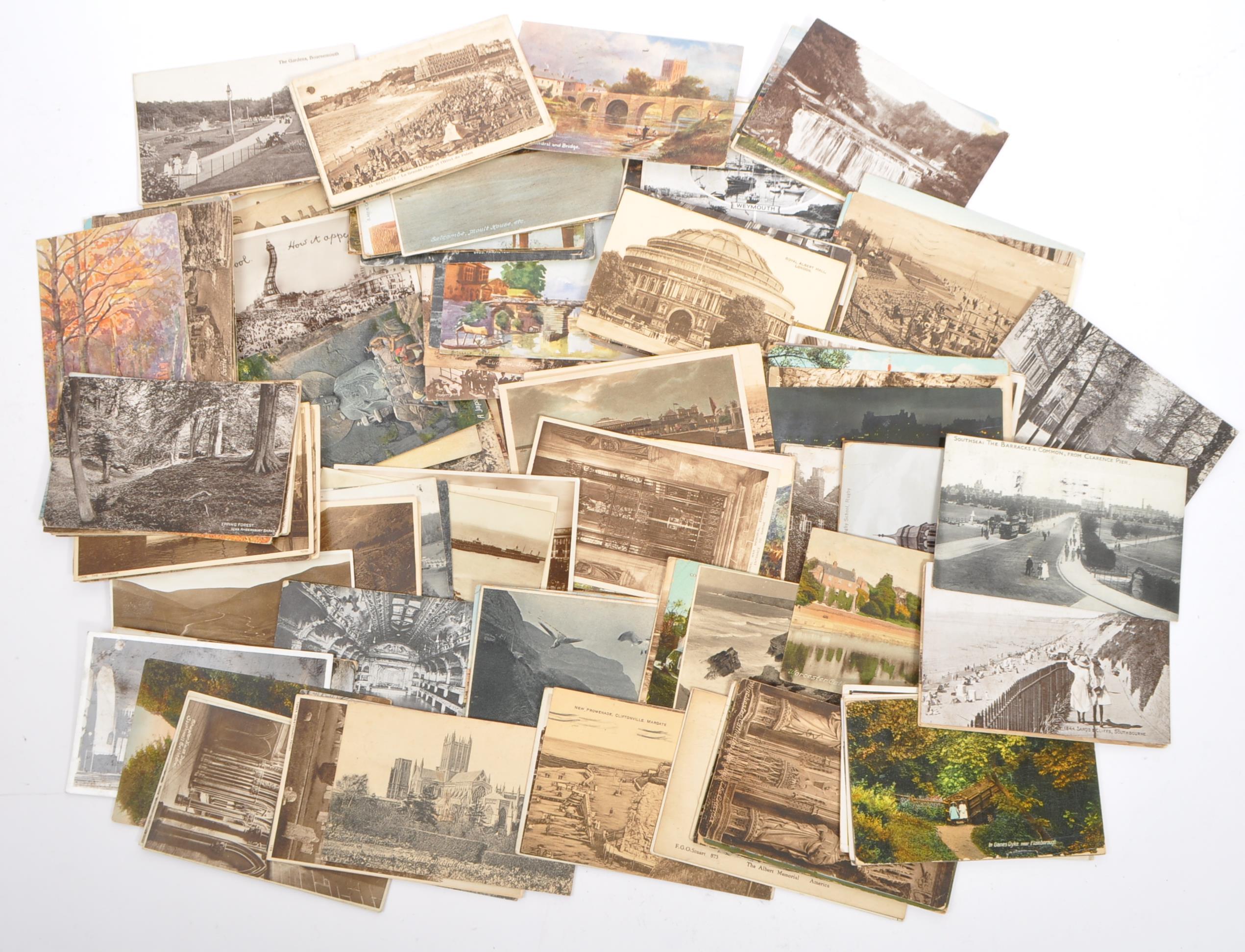 COLLECTION OF TOPOGRAPHICAL POSTCARDS