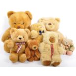 COLLECTION OF VARIOUS TEDDY BEARS BY CHAD KEEL RUSS BERNIE