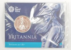 ROYAL MINT BRITANNIA FIFTY POUND SILVER COIN