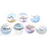 COLLECTION OF AIRCRAFT RELATED COLLECTORS PLATES BY COALPORT