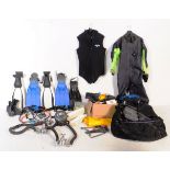 LARGE COLLECTION OF SCUBA DIVING EQUIPEMENT