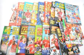 COLLECTION OF 1990S FOOTBALL STICKER ALBUMS / BOOK ALBUMS
