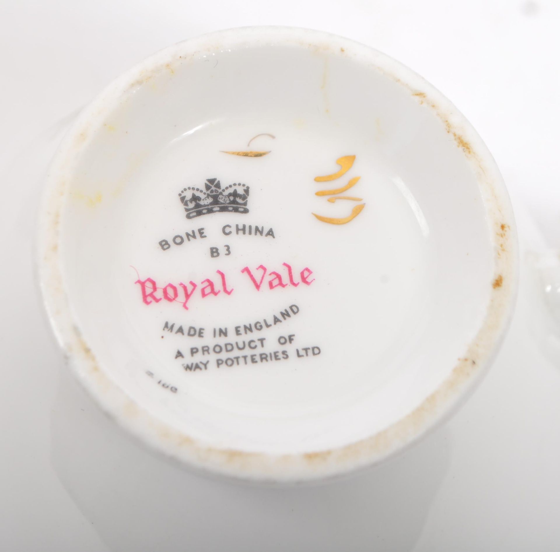 VINTAGE ROYAL VALE RIDGEWAY POTTERIES LILLY OF THE VALLEY TEA SET - Bild 4 aus 5