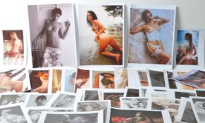 COLLECTION OF FIFTY SIX ART GLAMOUR NUDE EROTIC PHOTOS