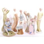 COLLECTION OF ROYAL DOULTON REFLECTIONS PORCELAIN FIGURES