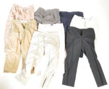 COLLECTION OF VINTAGE DESIGNER GENTS TROUSERS