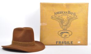 VINTAGE 20TH CENTURY AMERICAN HAT CO COWBOY HAT