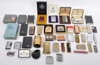 COLLECTION OF MID 20TH CENTURY & LATER LIGHTERS