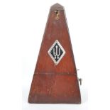 VINTAGE 20TH CENTURY WOOD CASE MUSCIAL METRONOME