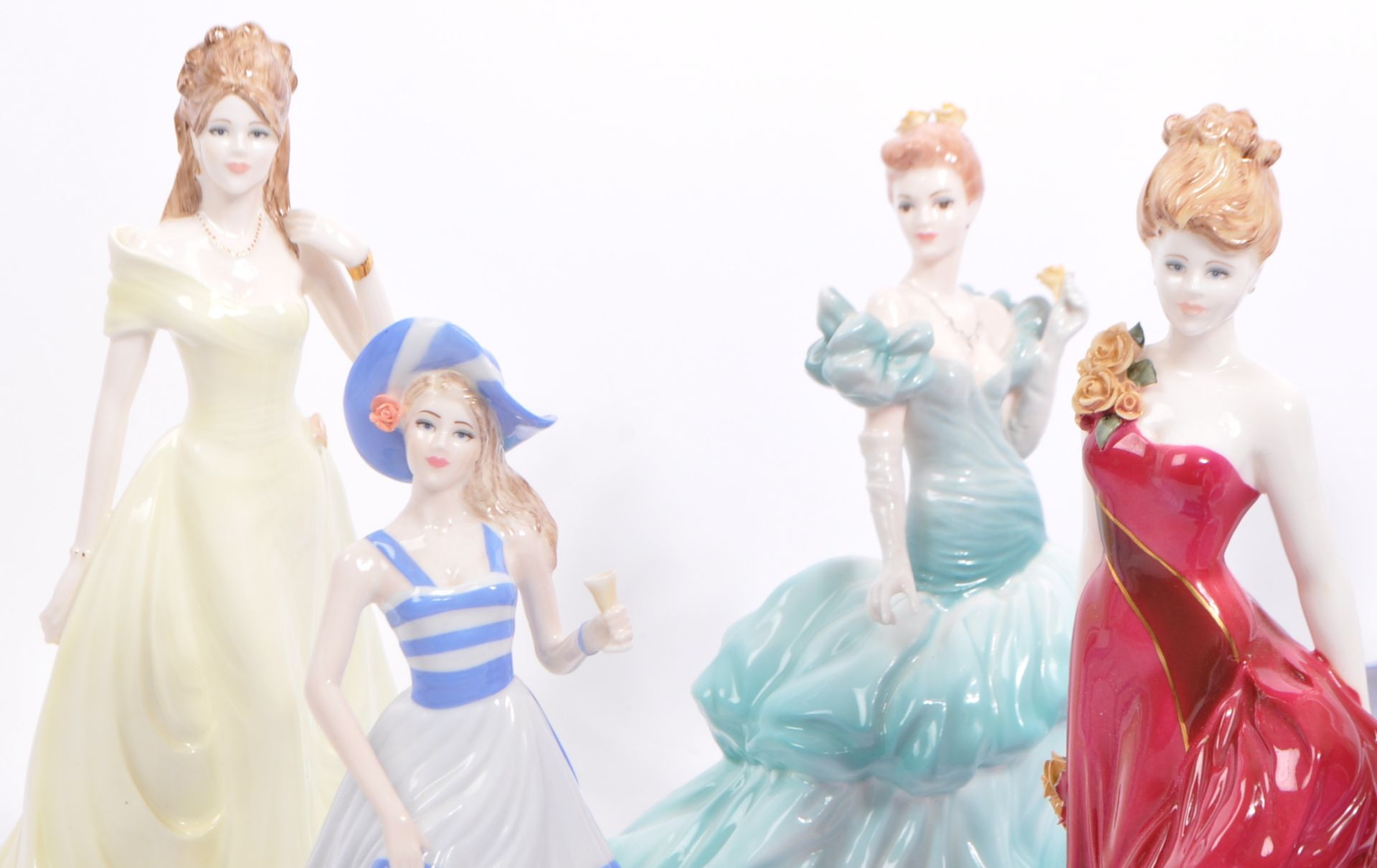 COALPORT - COLLECTION OF LADIES OF FASHION FIGURINES - Image 2 of 5