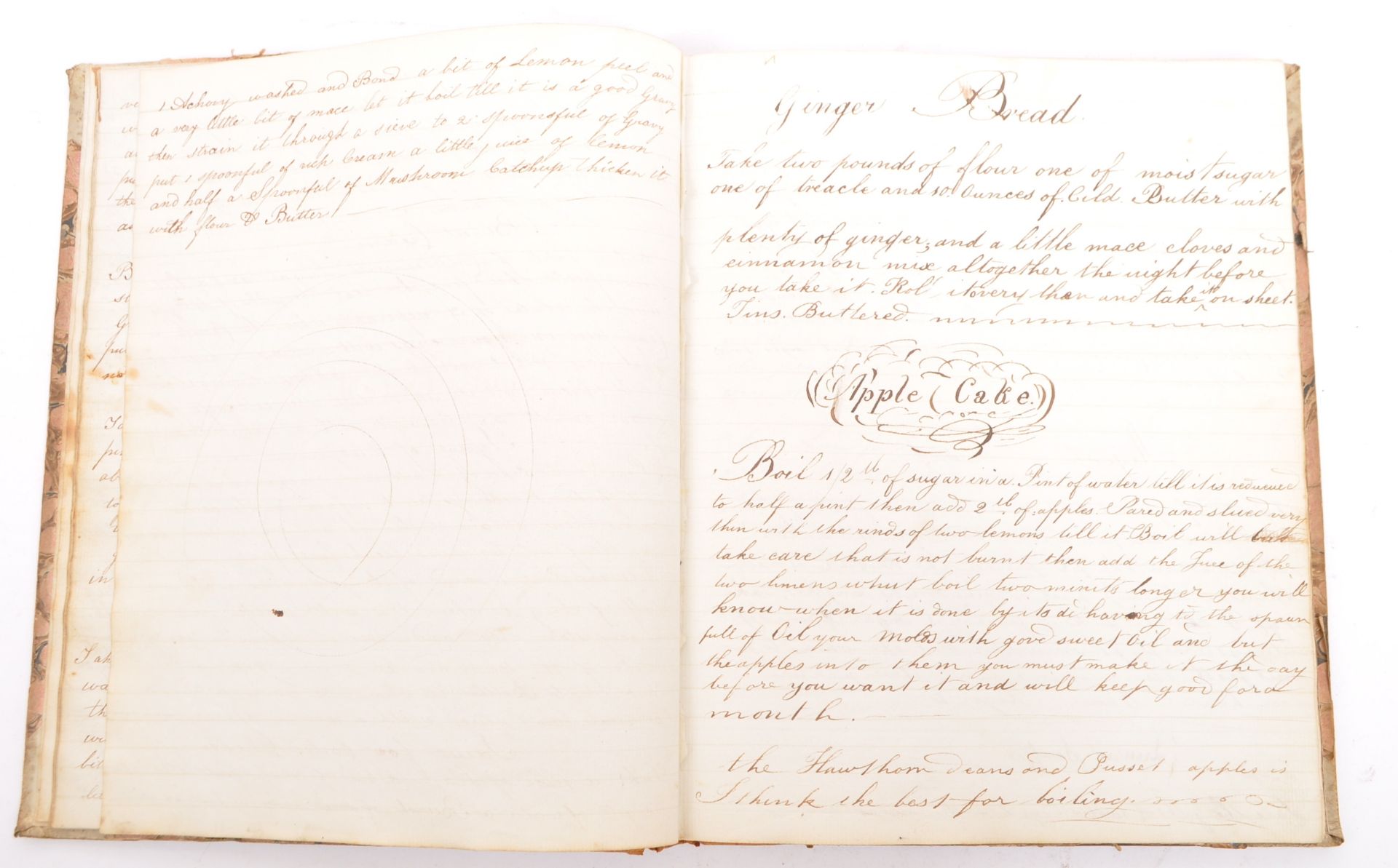 VICTORIAN HAND WRITTEN RECIPE BOOK - 1840 - JANE DEXTER - Image 2 of 4