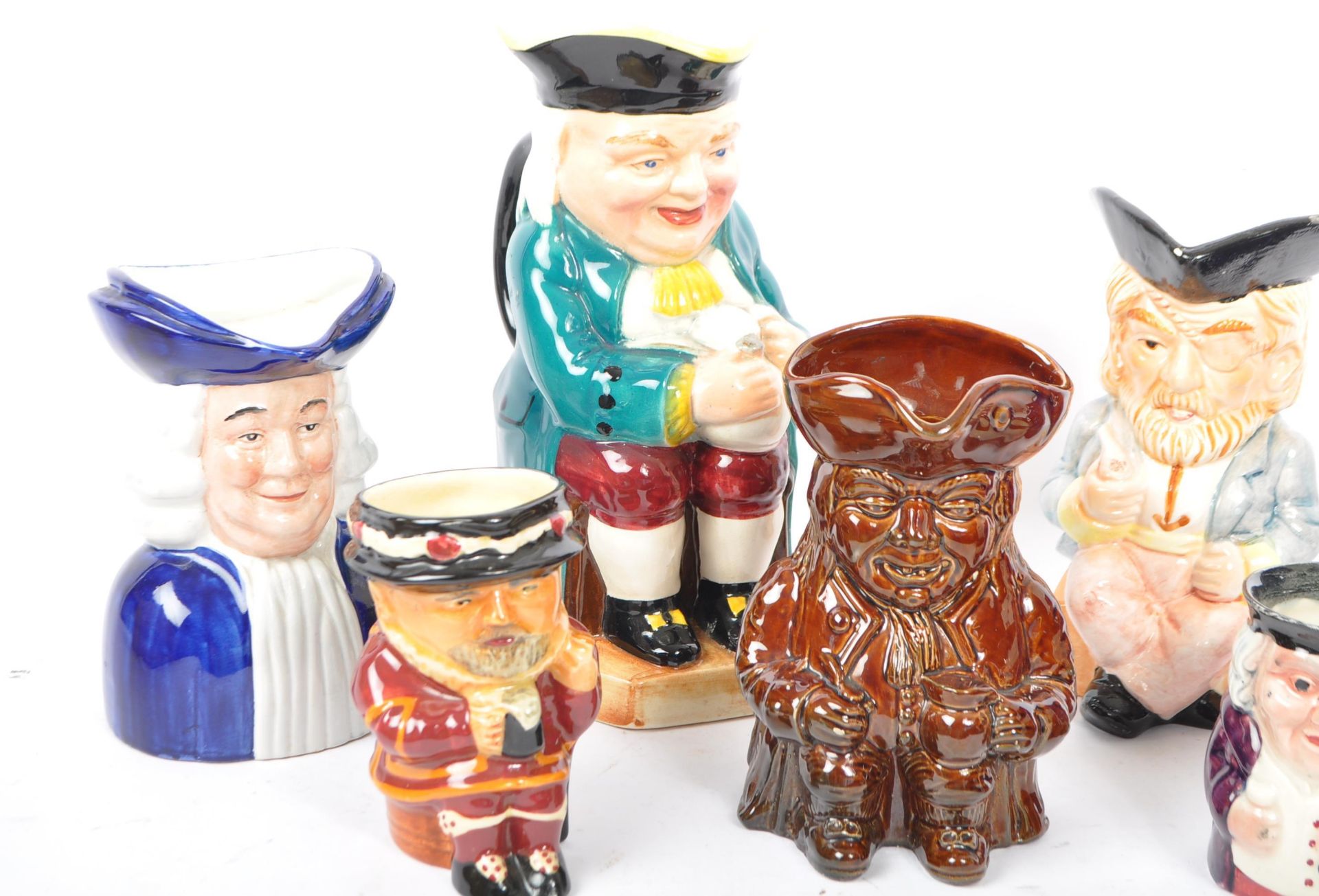 COLLECTION OF VARIOUS 20TH CENTURY CERAMIC TOBY JUGS - Image 3 of 6