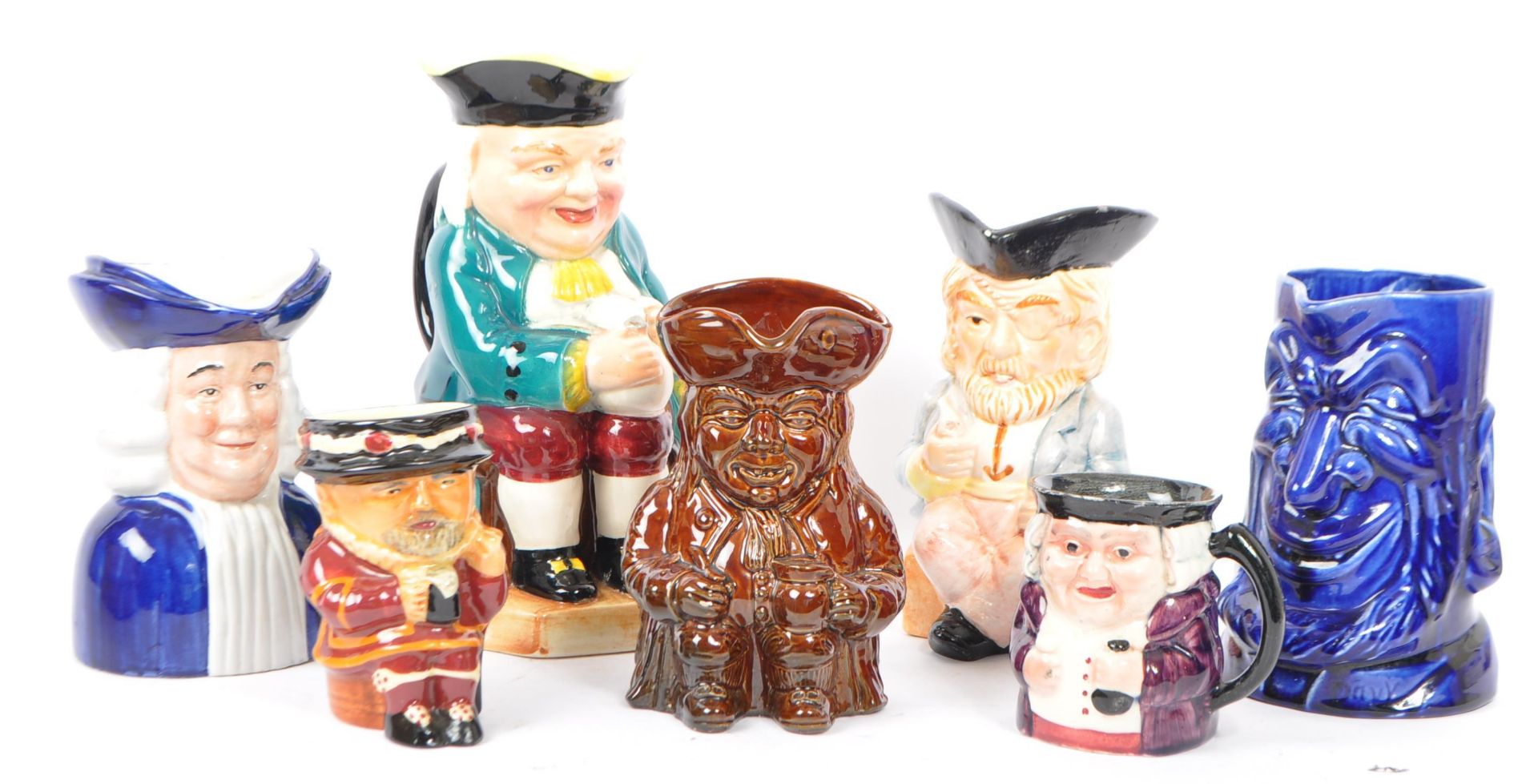 COLLECTION OF VARIOUS 20TH CENTURY CERAMIC TOBY JUGS - Image 2 of 6