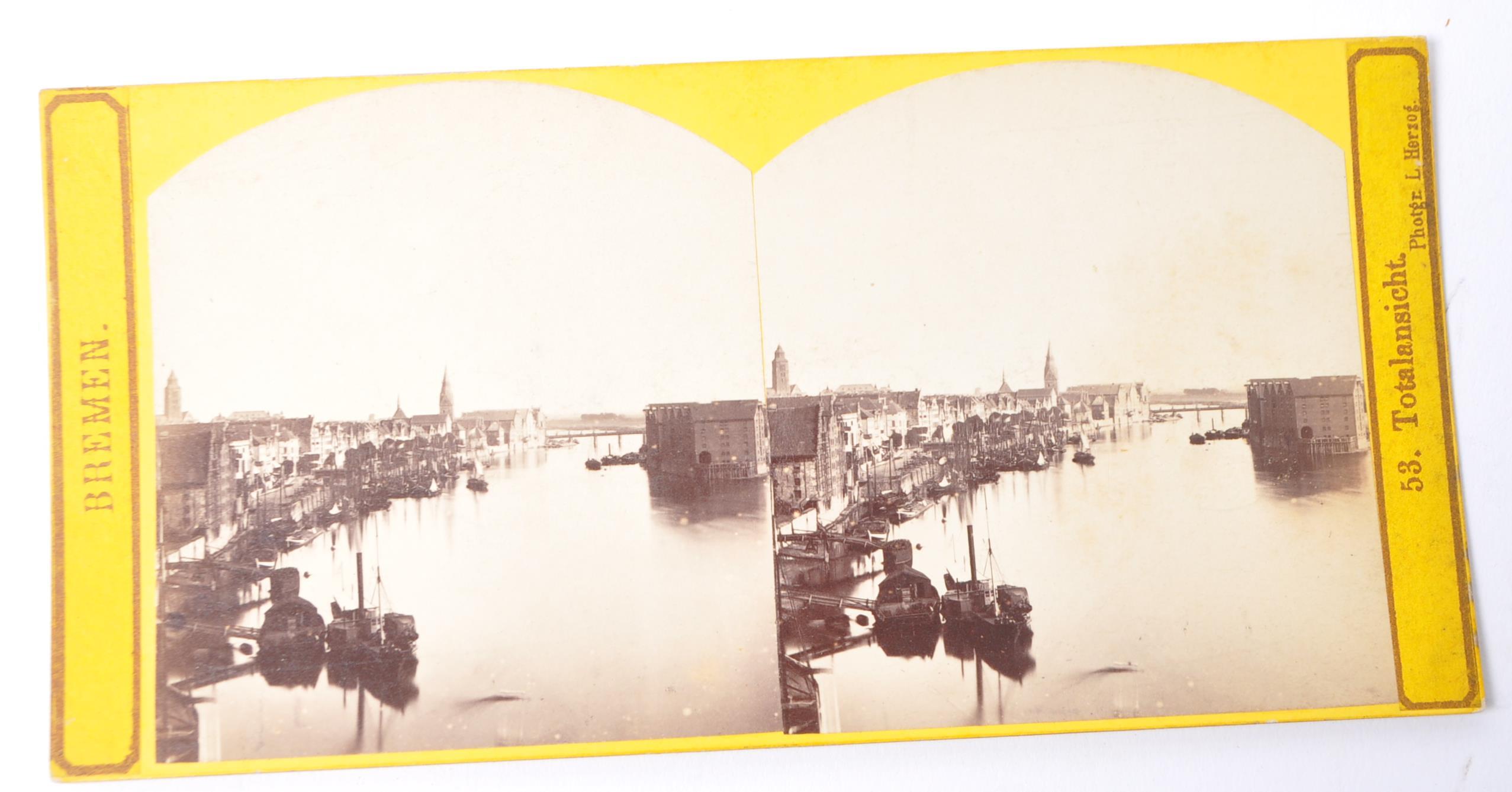ASSORTMENT OF 19TH CENTURY & LATER STEREOGRAPHS - MARITIME - Image 4 of 5