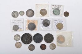 COLLECTION OF VARIED UK & FOERIGN CURRENCY COINS