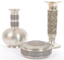 MID 20TH CENTURY PEWTER BY HAUGRUD SWEDEN & ROYAL SELANGOR