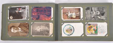 EDWARDIAN 1900S POSTCARD COLLECTION IN ALBUM