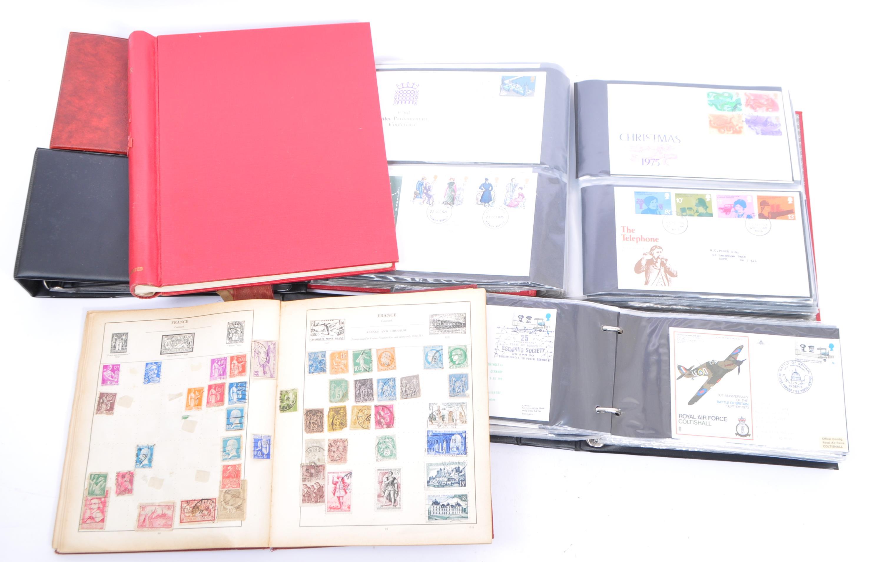 COLLECTION OF BRITISH FIRST DAY COVERS - CHANNEL ISLANDS - RAF