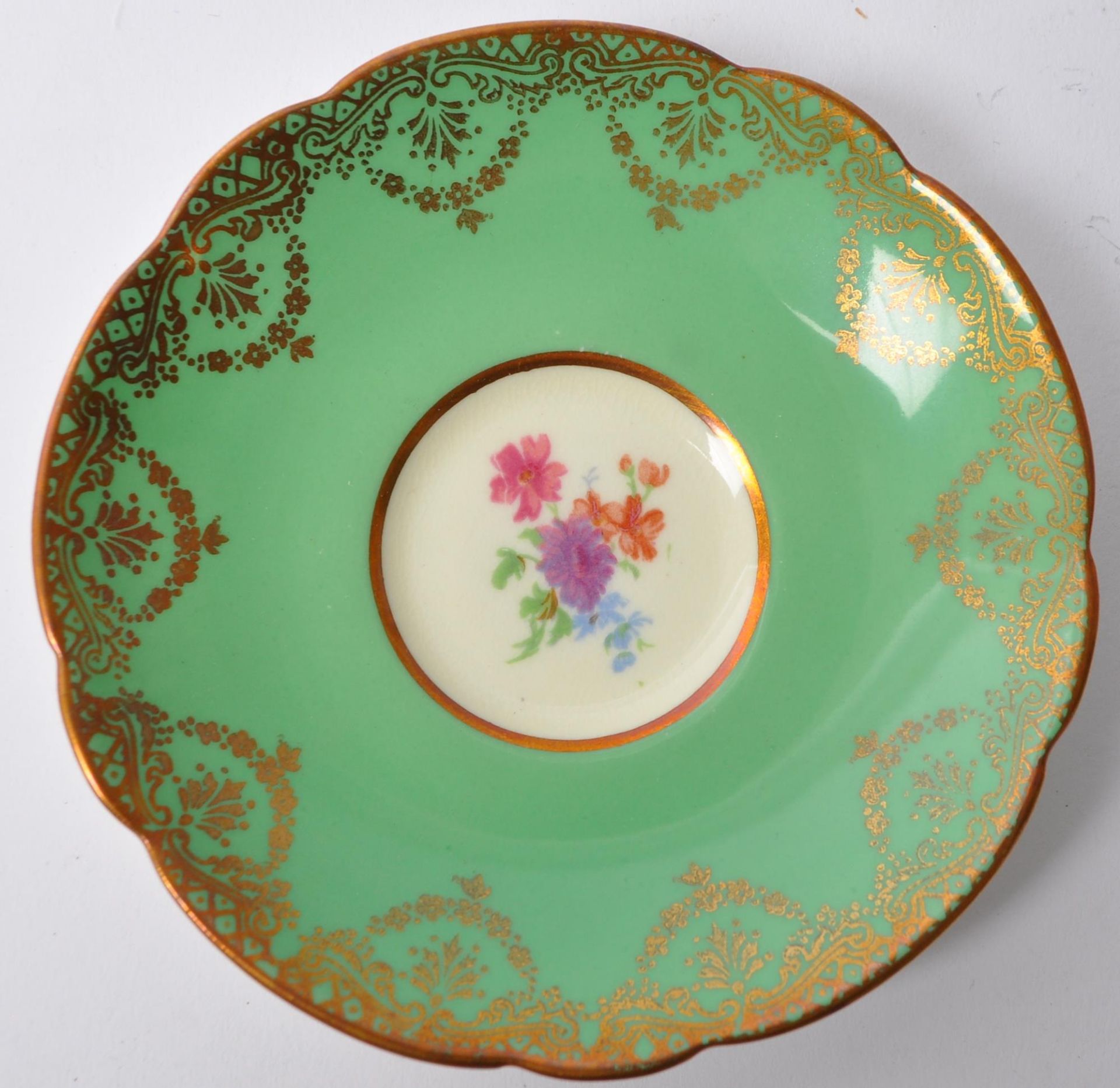 EARLY 20TH CENTURY ENGLISH BONE CHINA PARAGON TEA SET - Image 7 of 9