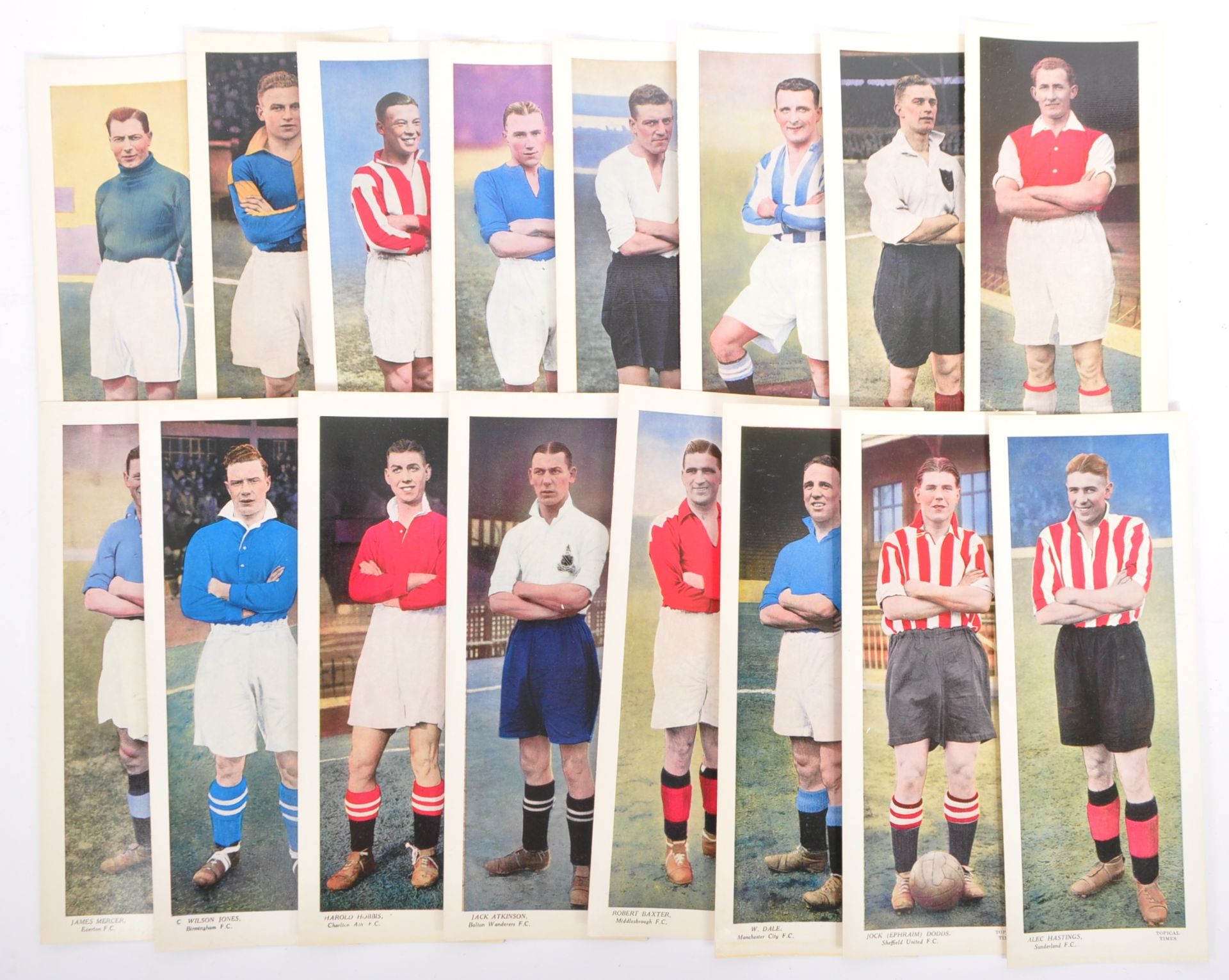20TH CENTURY 1930S TOPICAL TIMES FOOTBALLER PORTRAITS - Image 4 of 4