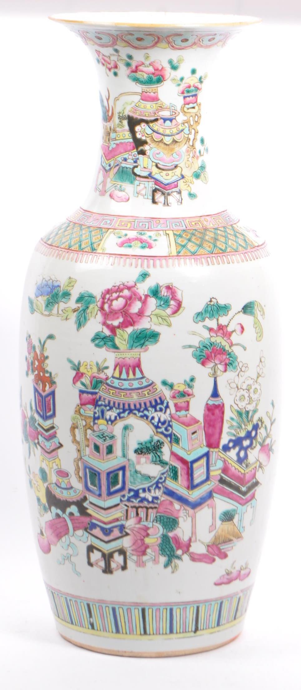 LARGE 19TH CENTURY FLOOR STANDING CHINESE VASE