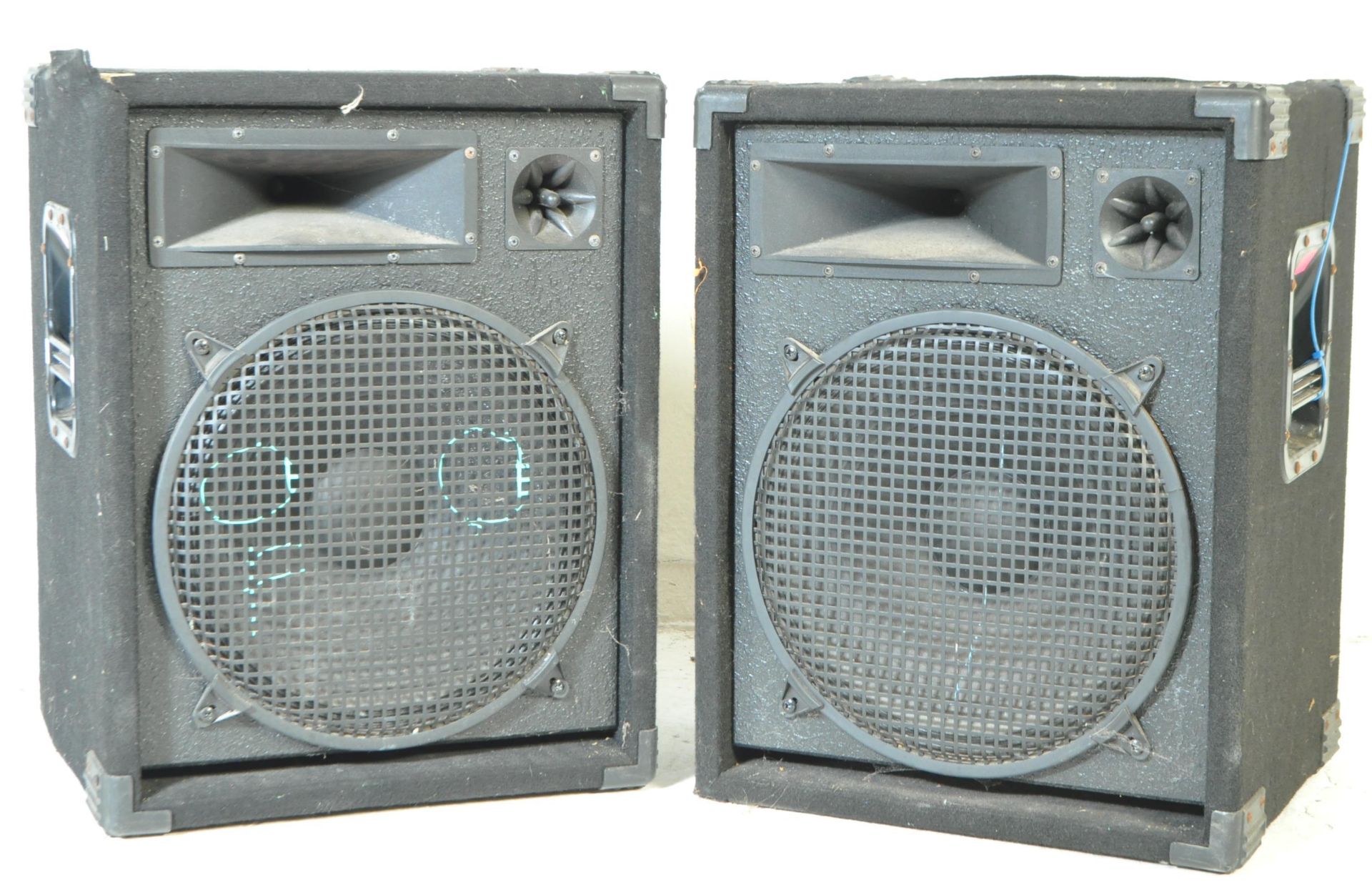 PAIR OF CONTEMPORARY GIG / CONCERT / CLUB LOUDSPEAKERS