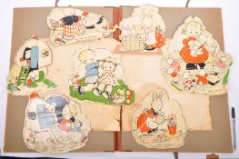 COLLECTION OF SIGNED MABLE LUCIE ATTWELL CUT OUT MOTIFS