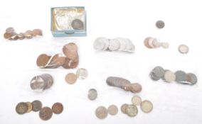 COLLECTION OF LATE 17TH CENTURY & LATER UK & FOREIGN COINS