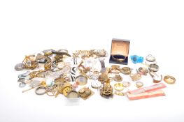 LARGE EXTENSIVE ASSORTMENT OF WATCH SPARES - STRAPS ETC