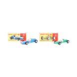 DINKY TOYS - 241 LOTUS RACING CAR & 240 COOPER RACING CAR