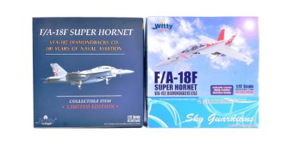 DIECAST - X2 WITTY WINGS 1/72 SCALE METAL AIRCRAFT MODELS