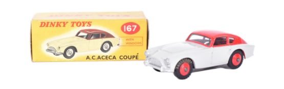 DINKY TOYS - NO. 167 AC ACECA COUPE - VINTAGE DIECAST MODEL