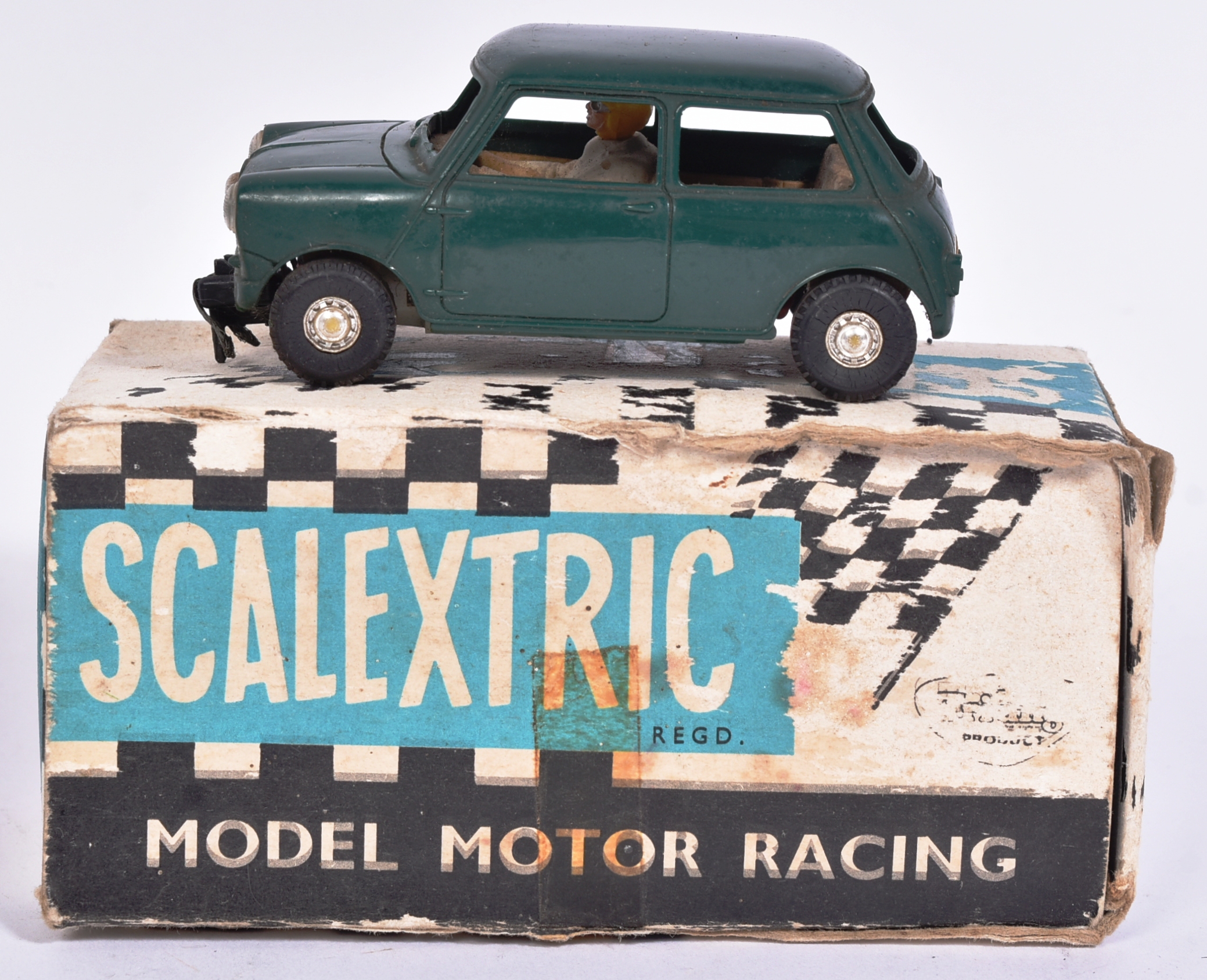 SCALEXTRIC - X3 VINTAGE TRIANG SCALEXTRIC SLOT CARS - Image 2 of 4