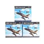 DIECAST - X3 1/72 SCALE AERMACCHI MB339 TRAINER AIRCRAFT MODELS