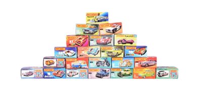 MATCHBOX SUPERFAST - COLLECTION OF X22 VINTAGE BOXED DIECAST MODELS