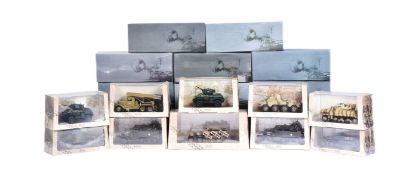 DIECAST - COLLECTION OF ATLAS EDITIONS DIECAST MILITARY MODELS