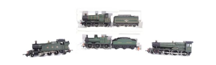 FOUR VINTAGE OO GAUGE MAINLINE MODEL RAILWAY TRAINSET LOCOMOTIVES