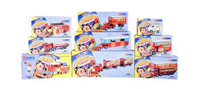 DIECAST - COLLECTION OF CORGI CHIPPERFIELDS CIRCUS DIECAST MODELS
