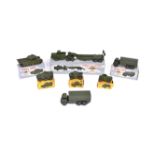 DIECAST - COLLECTION OF VINTAGE DINKY TOYS MILITARY MODELS