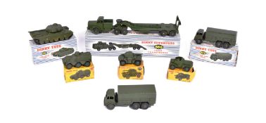 DIECAST - COLLECTION OF VINTAGE DINKY TOYS MILITARY MODELS