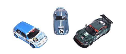 SCALEXTRIC - X3 ASSORTED SCALEXTRIC SLOT CAR RACING CARS