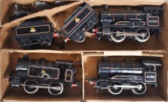 MODEL RAILWAY - X3 HORNBY O GAUGE CLOCKWORK LOCOMOTIVES