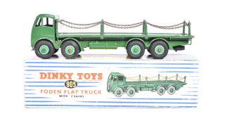 DINKY TOYS - 905 FODEN FLAT TRUCK BOXED DIECAST MODEL