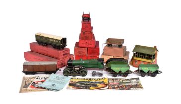 MODEL RAILWAY - COLLECTION OF HORNBY O GAUGE MODEL RAILWAY