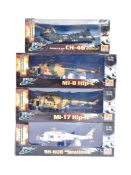 DIECAST - X4 EASY MODEL 1/72 SCALE HELICOPTER MODELS