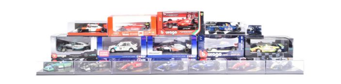 DIECAST - COLLECTION OF FORMULA 1 DIECAST MODEL CARS